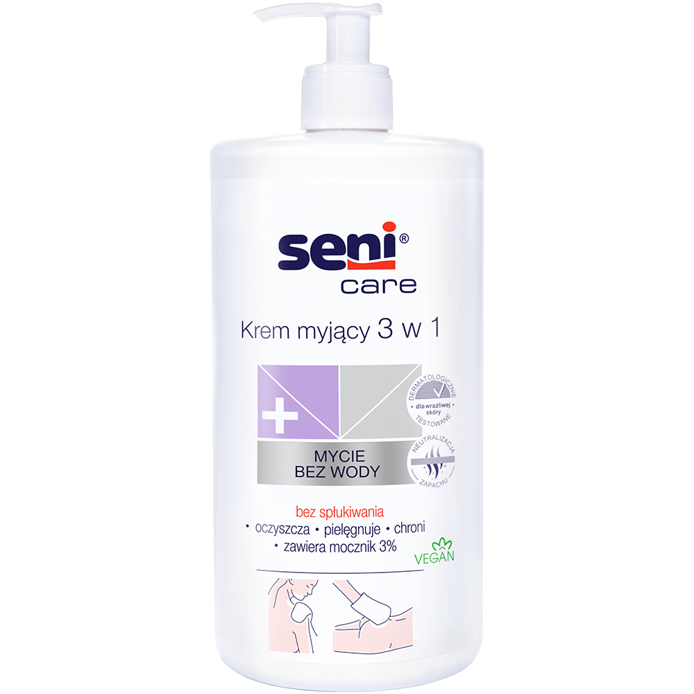 Krem do mycia ciała seni care 3w1