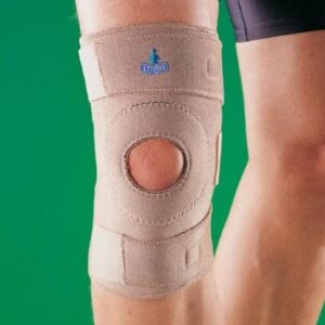 Stabilizator kolana z silikonowym wzmocnieniam rzepki