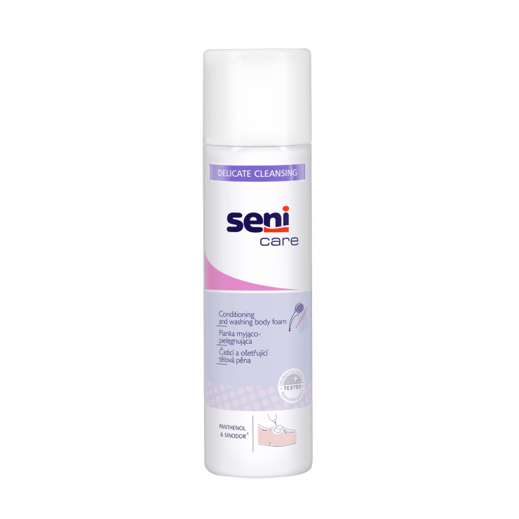 Pianka myjąco-pielęgnująca do ciała