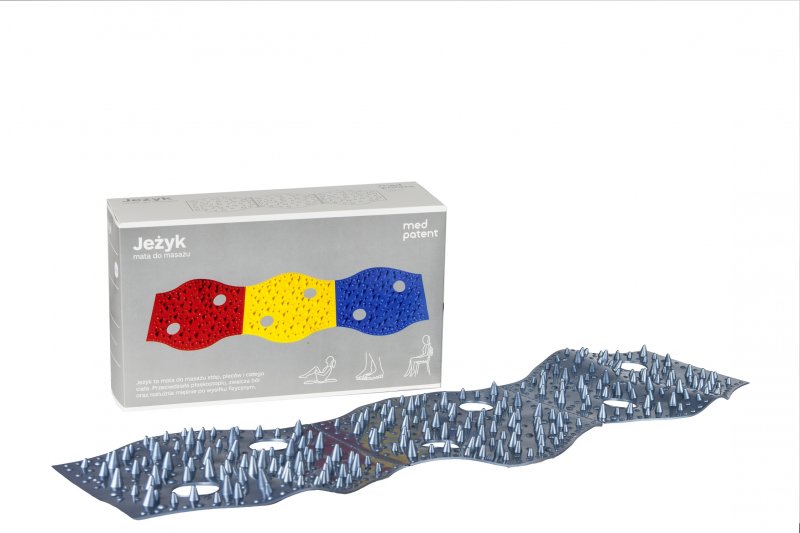 Mata do masażu typu jeż